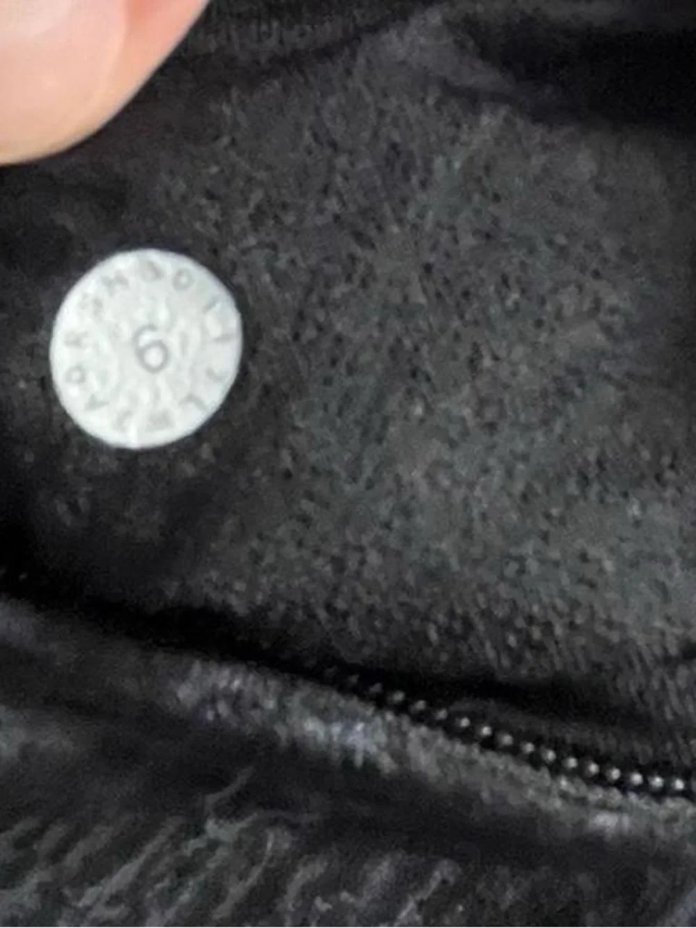 lululemon athletica Charcoal Black Lightweight Hooded Pullover - Picture 7 of 7